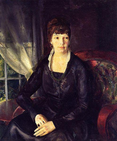 George Wesley Bellows Emma at the Window Germany oil painting art